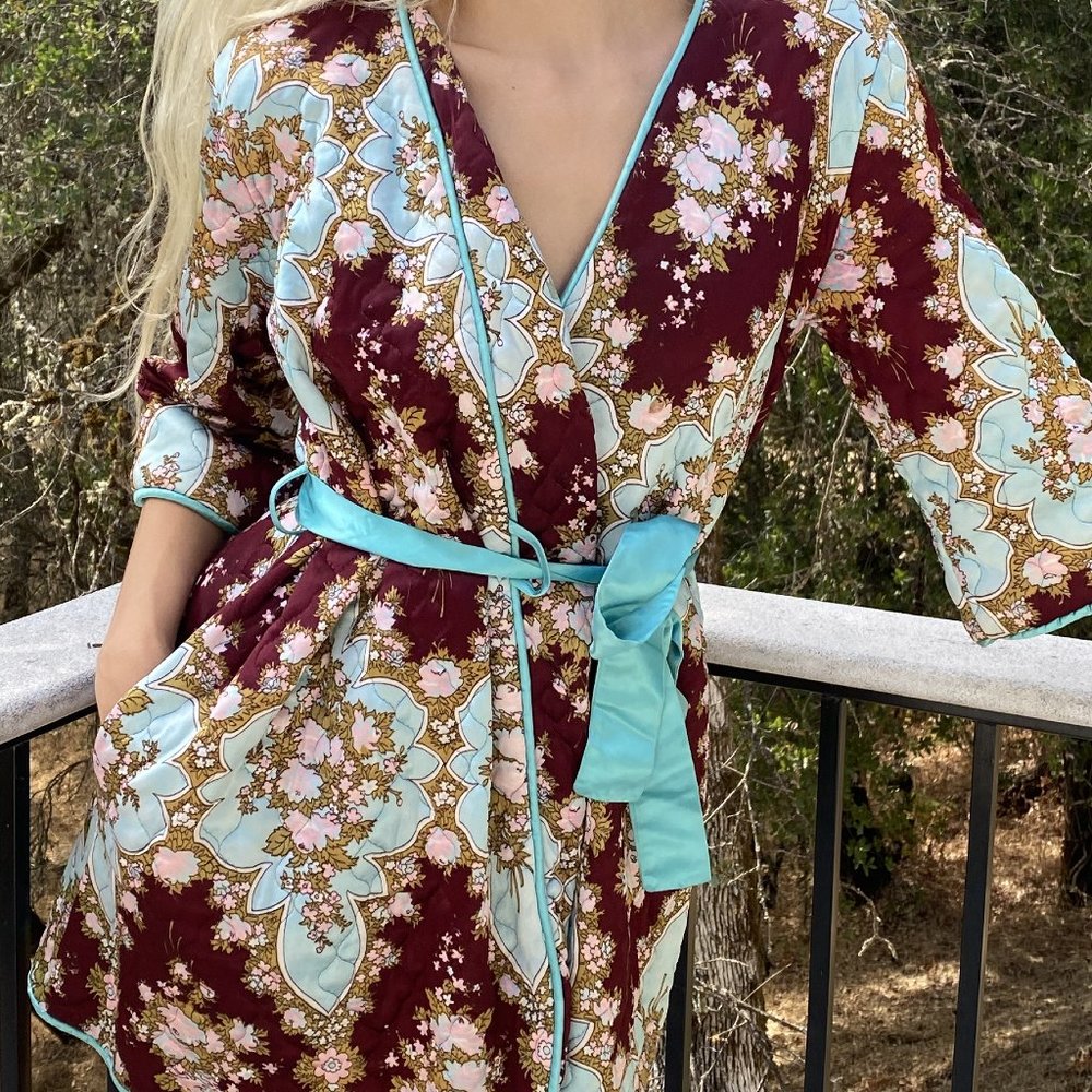 Stunning Vintage Unique One of a Kind Robe